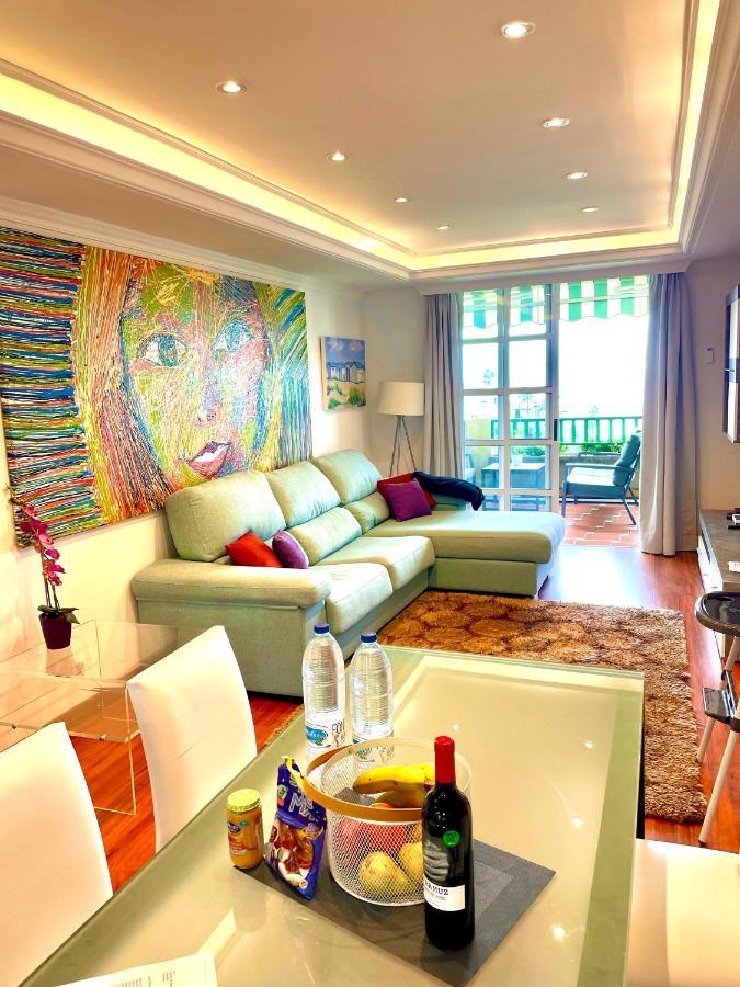 Vista Mar Azul Elegante Y Acogedor Daire Santa Úrsula Dış mekan fotoğraf